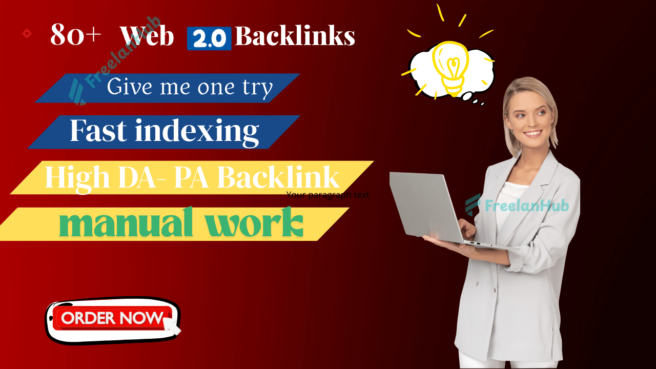 I will create and post Web 2.0 backlinks