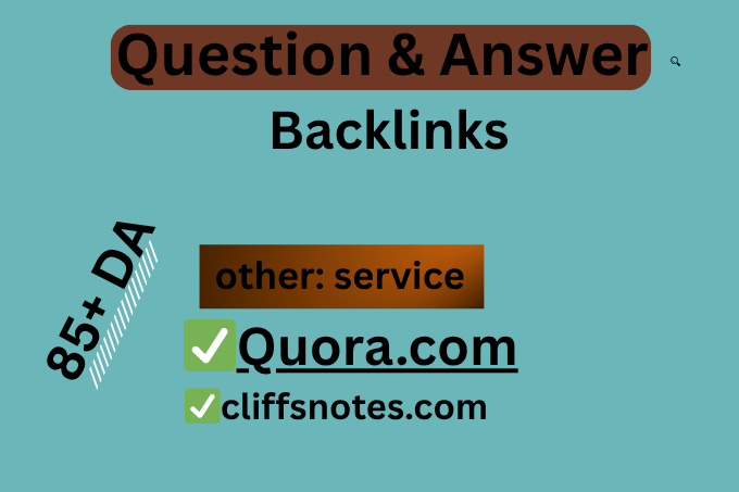 I will create an answer & question backlink and post the article for you