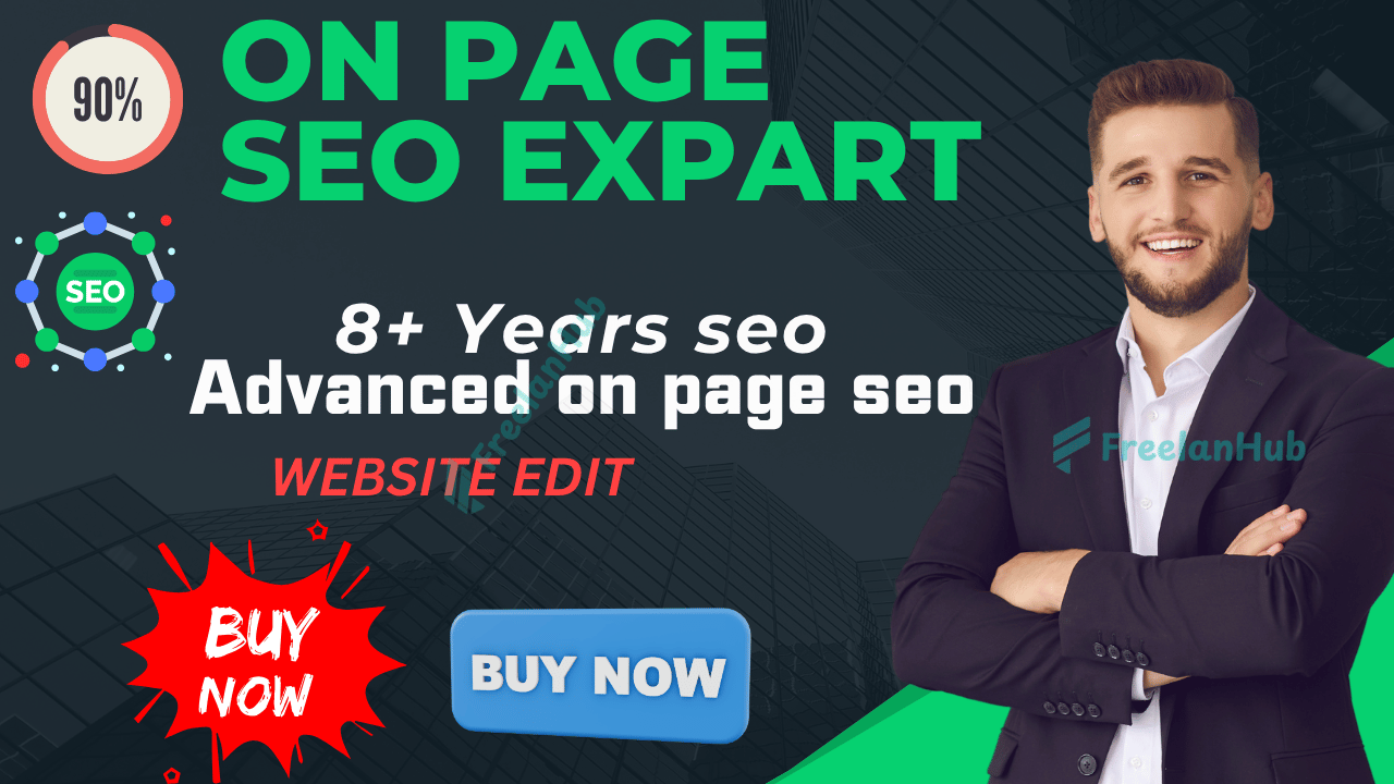 I will do professional on page SEO optimization for your website