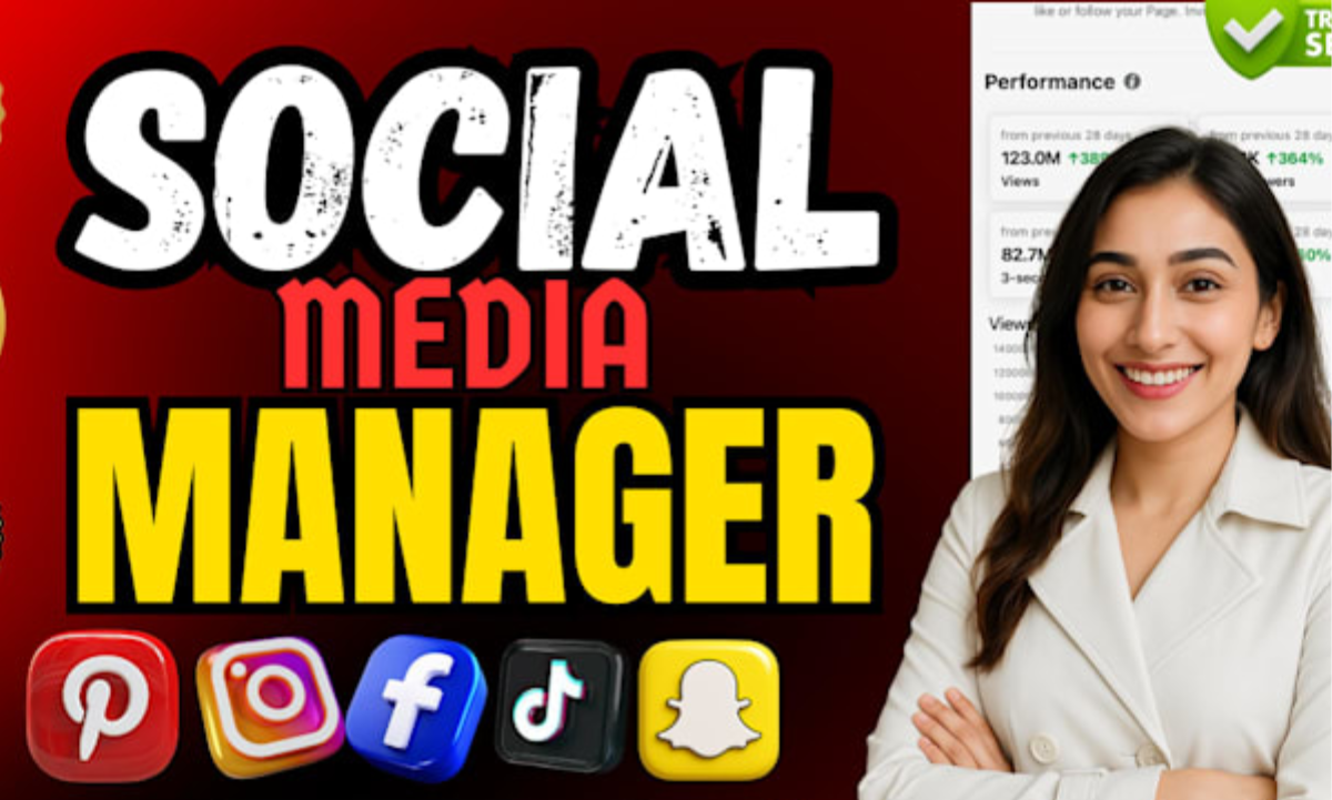 I will social media marketing manager