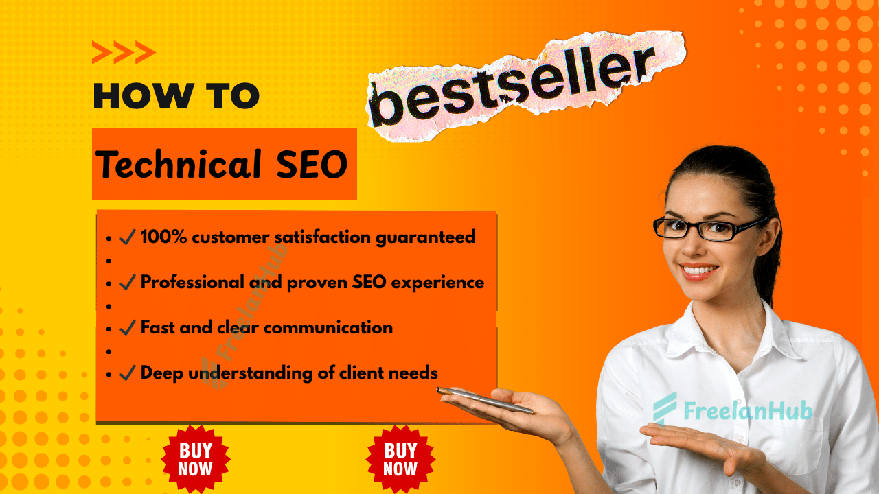 I will do technical SEO for you and index your website with Google 